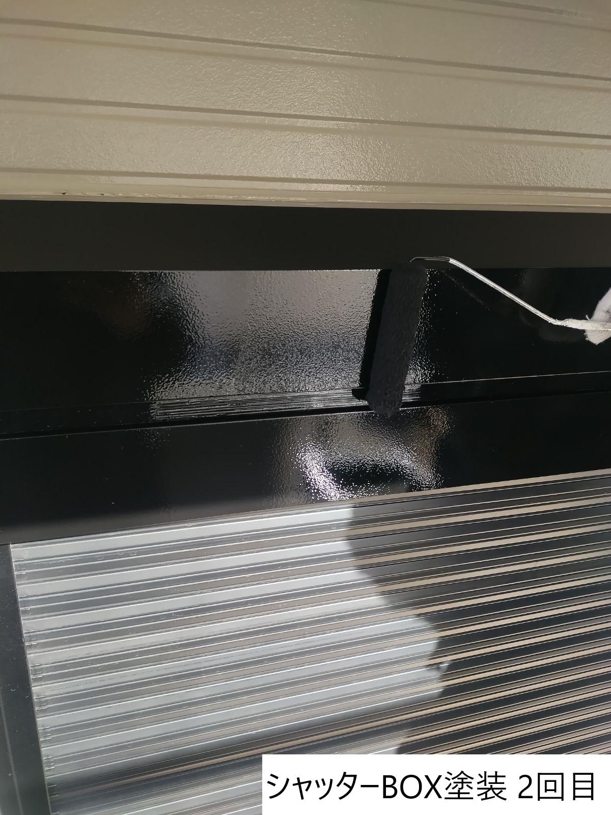 シャッターボックスの塗装：耐久性と美しさを両立するためには？