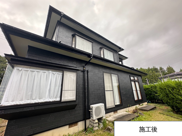 お家全体の塗装後です。